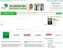 Tablet Screenshot of officefix.de